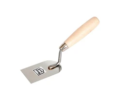 AW-Tools AWTOOLS nerūdijančio plieno nerūdijančio plieno ašmenys, stuck TROOWER 80 mm medinė rankena