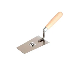 AW-Tools AWTOOLS TRAPEZINĖ NERŪDIJANČIO NERŪDIJANČIO MEDŽIAGA 160 mm MEDINĖ RANKENA