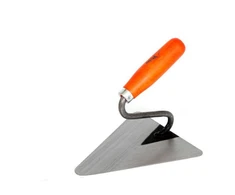 AW-Tools AWTOOLS trikampė mentele, šlifuota, 200 mm, MEDINĖ RANKENA