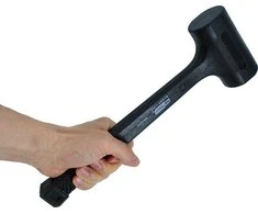 AW-Tools AWTOOLS PLAKTUKAS BE ATATRANKOS 900g Juodas LINE
