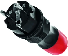 Blow WT-54 tiesus juodas/raudonas kištukas