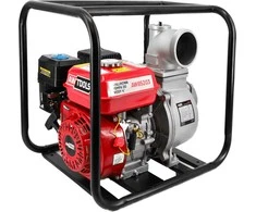 AW-Tools AWTOOLS benzininis vandens siurblys 4" 7HP 75m3/h Juodas LINE