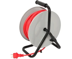 AW-Tools AWTOOLS BŪGNINIS ILGINTUVAS METAL PROFI PRO 20m 3×2,5mm RAUDONAS 16A / 3680W / IP44