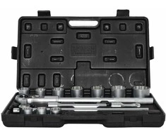 AW-Tools AWTOOLS 12-KAMPINIŲ GALVUČIŲ RINKINYS 3/4″ 21 DAL.