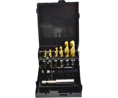 Grąžtas AW-Tools Sriegiklis AWTools AW20590; HEX; HSS; M3-M10; 7 vnt.