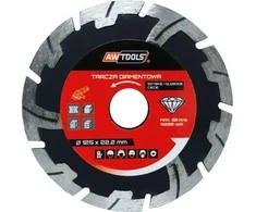 AW-Tools AWTOOLS DEIMANTINIS DISKAS 125×22,2 / SEGMENTINIS GILIAM PJOVIMUI (AW46125)