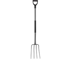 AW-Tools AWTools sodo šakutė, metalinis velenas, 4 dantų (AW00082)
