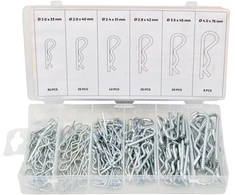 AW-Tools AWTOOLS ZAWLECZKI SPRĘŻYNOWE 150szt. MIX