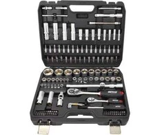 AW-Tools Sukimo antgalių komplektas AWTools AW39144BL; 144 vnt.