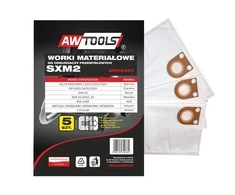 AW-Tools Dulkių maišeliai AWTools AW00401; SxM2; 5 vnt.