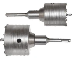 Grąžtas AW-Tools AWTOOLS gręžimo karūna betonui Rinkinys FI65mm + FI80mm UCHWYT SDS PLUS 100mm