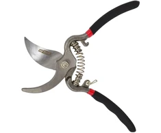 AW-Tools AWTOOLS TRADICINĖ ERGONOMIŠKA SODO GENĖJIMO ŽIRKLĖS 200mm 20mm/ MINKŠTA RANKENA