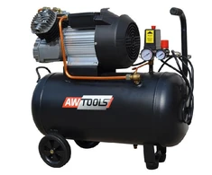 AW-Tools tepalinis oro kompresorius ZVA-50L V,  370 / min., talpa 50l