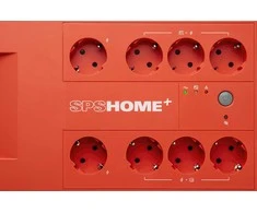 Awaryjny maitinimo šaltinis UPS Salicru SPS 650 HOME+ Raudona 650VA 360W 8x Schuko Line-interactive APFC