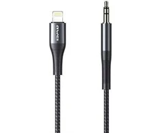 Adapteris iPhone Lightning - Jack 3.5 AWEI (CL-116L) juodos spalvos