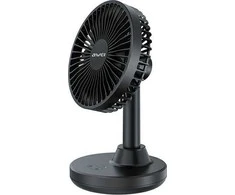 Ventiliatorius Awei Mini Desk Fan F29 juoda/juoda