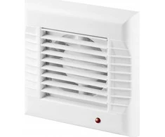 AWENTA Vonios kambario ventiliatorius A-Matic Awenta WM100T fi100mm 95m3/h 16W 230V su laiko jungikliu ir automatiniu užraktu baltos spalvos