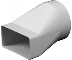 AWENTA Kintamo skerspjūvio jungtis Awenta KP75-20 75x150mm fi125 mm balta
