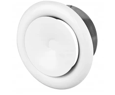 AWENTA Įpučiamasis anemostatas Awenta AMN125 fi125mm metalinis baltas