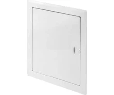 AWENTA Revizijos durelės metalinės baltos su fiksatoriumi 150 x 200mm (DM83)