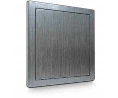 AWENTA Plastikinės apžiūros durelės 150x150 sidabrinės Awenta DT10SR