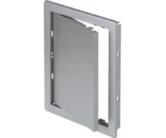 AWENTA Plastikinės revizijos durelės satino sidabro spalvos 200 x 250mm (DT13SS)