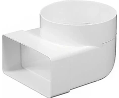 AWENTA Alkūnė jungiamoji 90° 60x204/fi100mm (KP204-23/100)