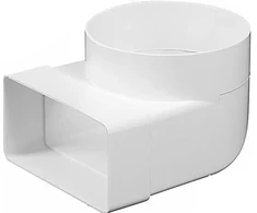 AWENTA 90° alkūnės jungtis 60x204/fi125mm (KP204-23/125)