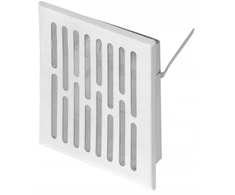 AWENTA Vėdinimo grotelės Awenta M01B 100x140mm MSB. balta