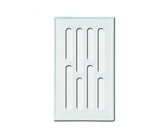 AWENTA Vėdinimo grotelės Awenta M3B 140x210mm metalinės baltos
