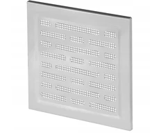 AWENTA Vėdinimo grotelės Awenta MN MN01B metalinės baltos