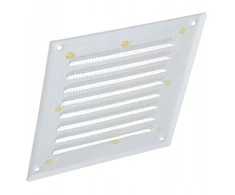 AWENTA Ventiliacijos grotelės Awenta MTA MTA10B metalinės baltos