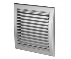 AWENTA Vėdinimo grotelės Awenta TL5SS 160x160mm sidabrinis satinas