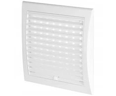 AWENTA Vėdinimo grotelės Awenta TL6 160x160mm baltos