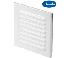 AWENTA Vėdinimo grotelės metalinės 140x140 baltos Awenta MT1B