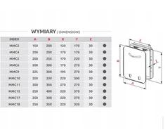 AWENTA Kaukė Awenta MMC MMC2 cinkuota