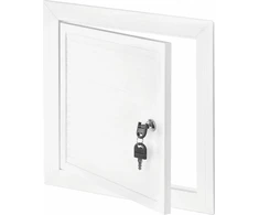 AWENTA Kamerinė kaukė iš PVC balta 400 x 400mm (MKOM36)