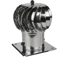 AWENTA pasukamas sferinis priedas Awenta NOK150N 150 mm skersmens nerūdijantis plienas