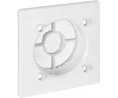 AWENTA Trumpas vėdinimo rėmas Awenta RWO125 skydeliui fi125mm baltas