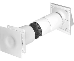 Sienoje montuojamas rekuperatorius HRV100 Awenta D100mm baltas