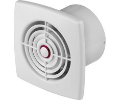 AWENTA Retis vonios ventiliatorius 90m3/h 14W 230V su drėgmės jutikliu ir laikmačiu, baltas Awenta WR100H