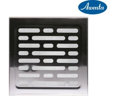 AWENTA ventiliacijos grotelės 140x140 nerūdijančio plieno Awenta MN1N