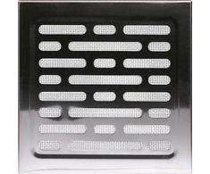 AWENTA ventiliacijos grotelės 140x140 nerūdijančio plieno Awenta MN1N