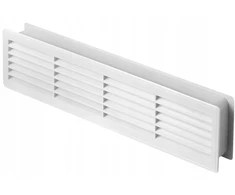 AWENTA ventiliacijos grotelės Awenta T15 120x440mm durys baltos