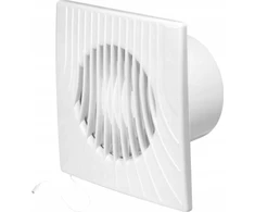 AWENTA Ventiliatorius Dviejų greičių vonios ventiliatorius Wa fi100 64/85m3/h 5/12W 230V su laido jungikliu, baltas Awenta WA100DW