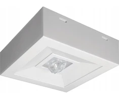 AWEX avarinis šviestuvas LOVATO N ECO* LED 1W 125lm (opcija universalus) 1h vienos funkcijos baltas LVNU/1W/E/1/SE/AT/WH
