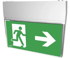 AWEX LOVATO N LED šviestuvas 3W 370lm (optinis atviras) 1h dvigubos paskirties AT baltas LVNO/3W/BSA/AT/WH - LVNO/3W/BSA/AT/WH