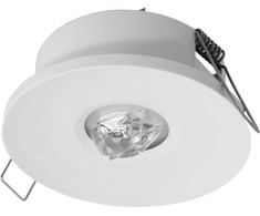 AWEX AXP IP65 / 20 ECO LED 3W 330lm (optinis kelias) 1h vienpaskirtis baltas AXPR / 3W / ESE / X / WH - AXPR / 3W / ESE / X / WH
