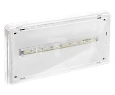 AWEX EXIT IP65 1W dvigubos paskirties baltos spalvos OTE / 1W / CSA / X / WH - OTE / 1W / CSA / X / WH