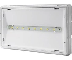 AWEX FIT S IP65 LED 1W 1h vienpaskirtė PT balta + PU34 (ETS / 1W / ESE / PT / WH)